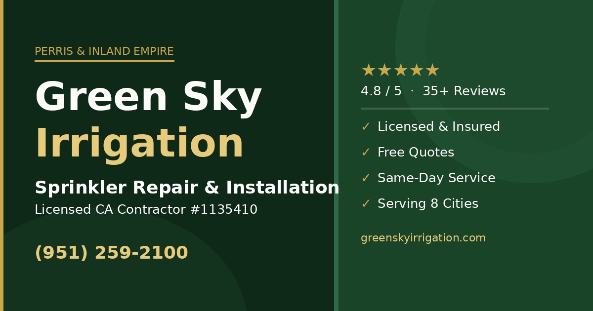 GREEN SKY IRRIGATION logo